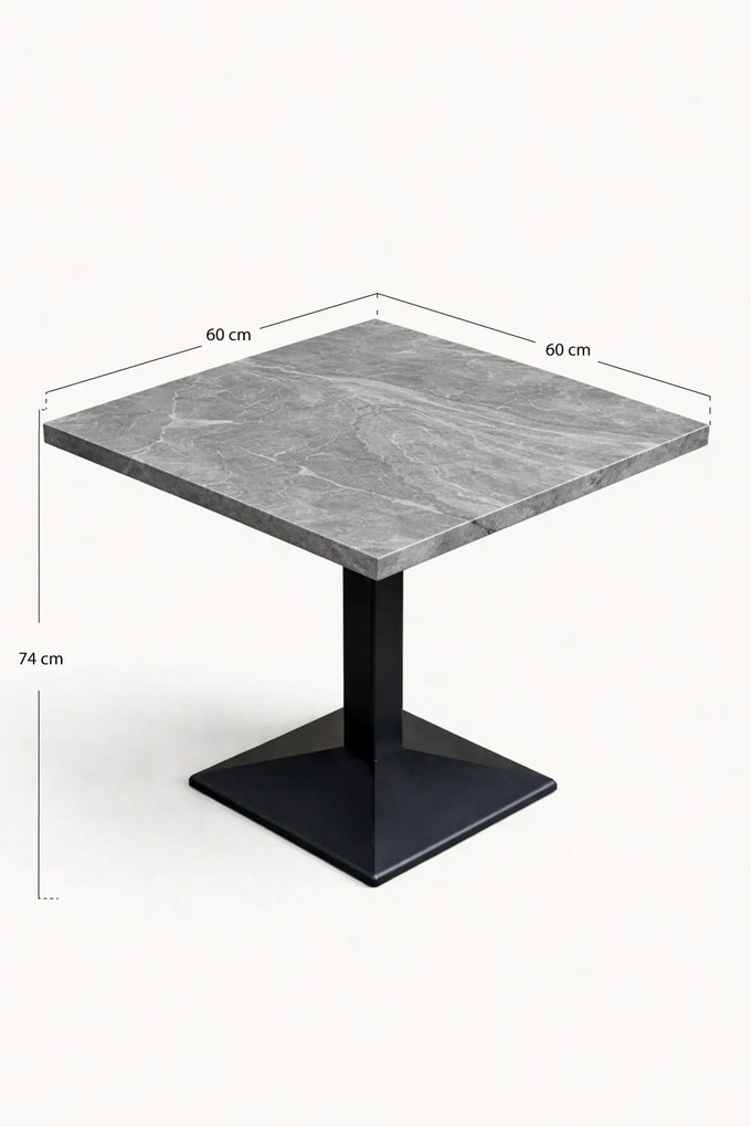 Kuat Zwart 60 cm tafel