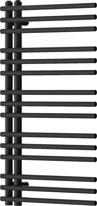 Mexen Neptun dekoratieve badkamer radiator 900 x 500 mm, 369 W, zwart - W101-0900-500-00-70