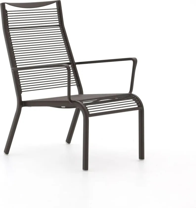 + 15% kassakorting | Lounge tuinstoel | Apple Bee Hawaii | Rope (touw) | Taupe | Stapelbaar | Kees Smit Tuinmeubelen