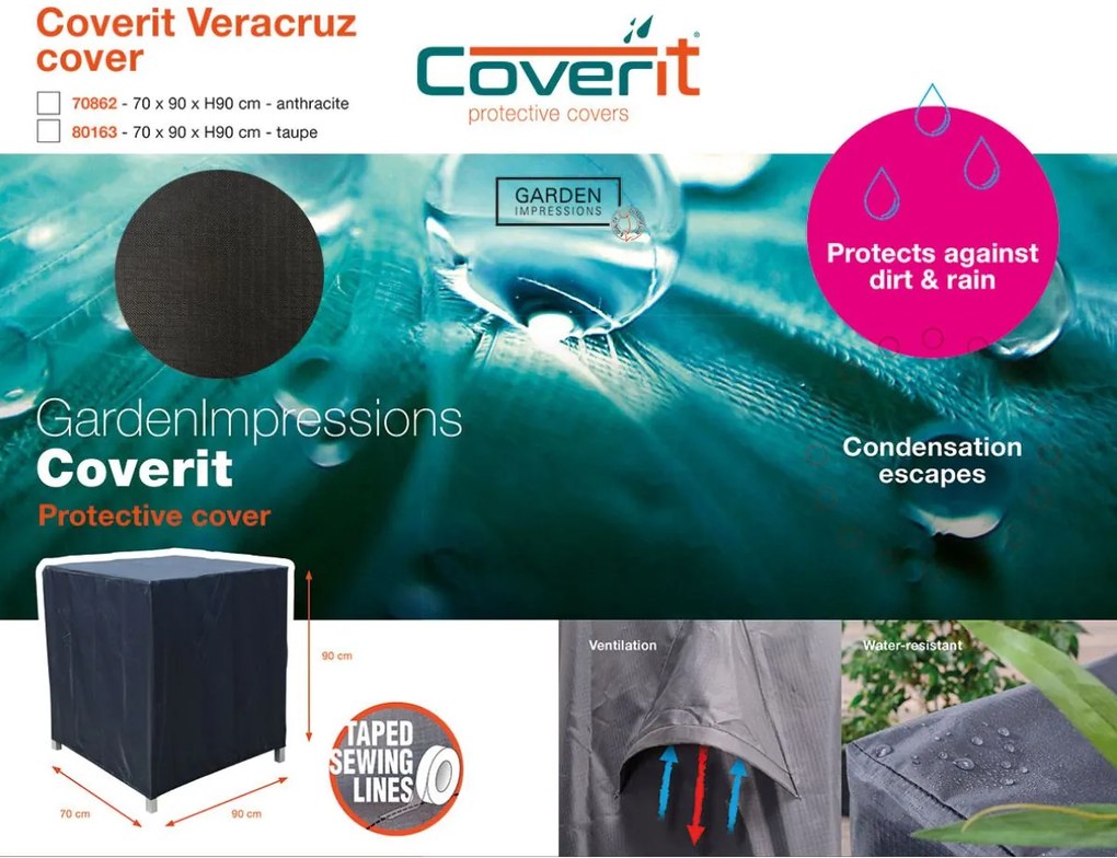 Garden Impressions Santa Rosa beschermhoes 70x90xH90 cm