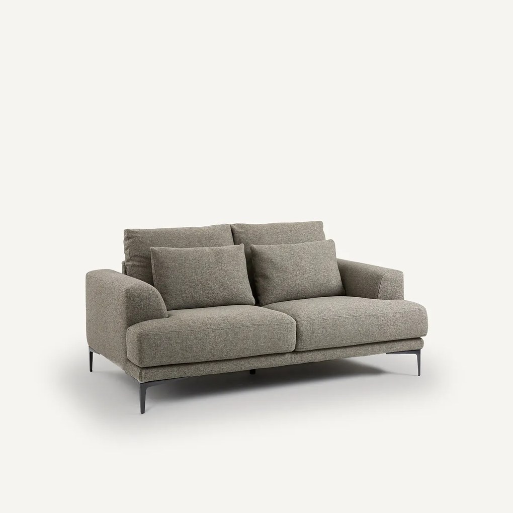 Zetel 2-zit in viscose/linnen, Marsile