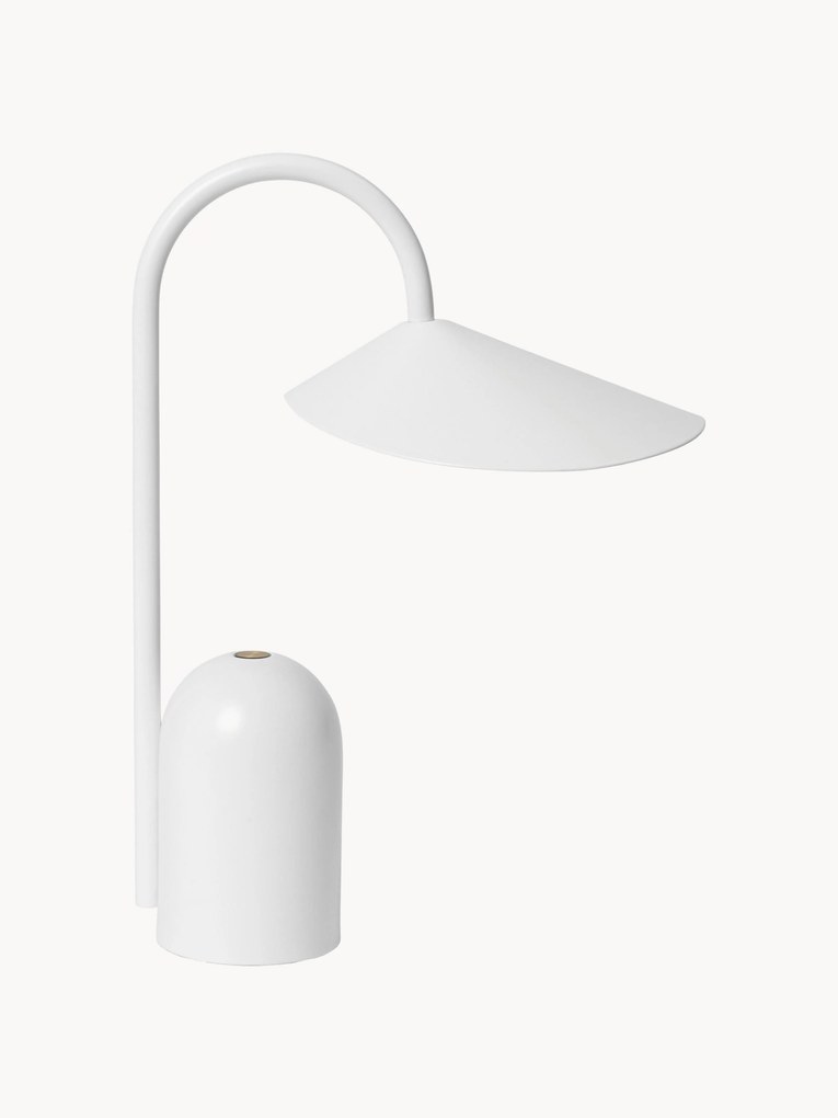 Kleine draagbare LED-tafellamp Arum, dimbaar