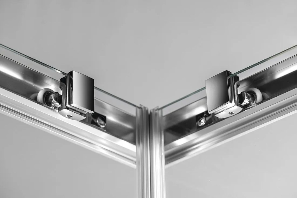 Gelco Sigma douchecabine 110x90cm met helderglas chroom