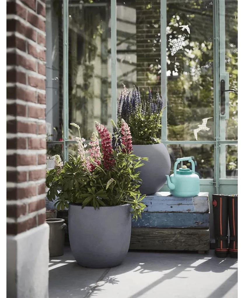 Capi Bloempot Urban Smooth 54x52 cm donkergrijs