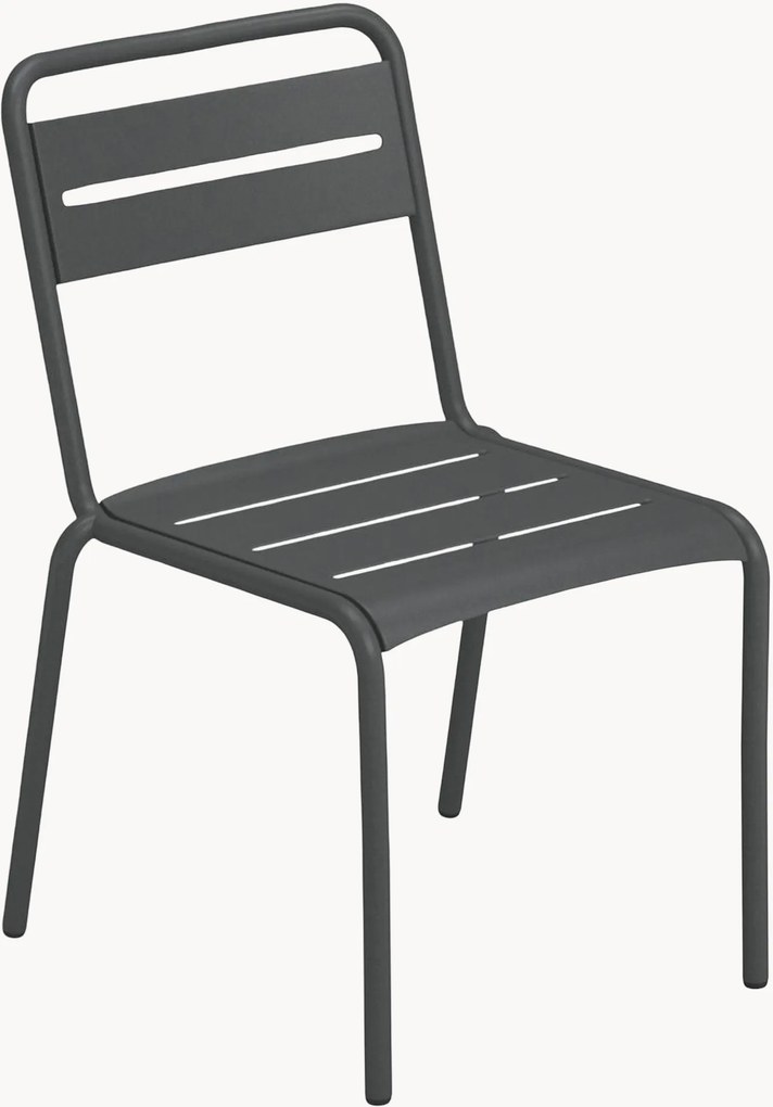 Stapelbare tuinstoelen Star, 2-delig