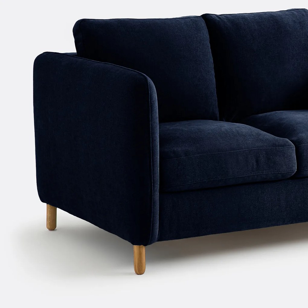 2-zits bedbank Loméo van gevlekt polyester