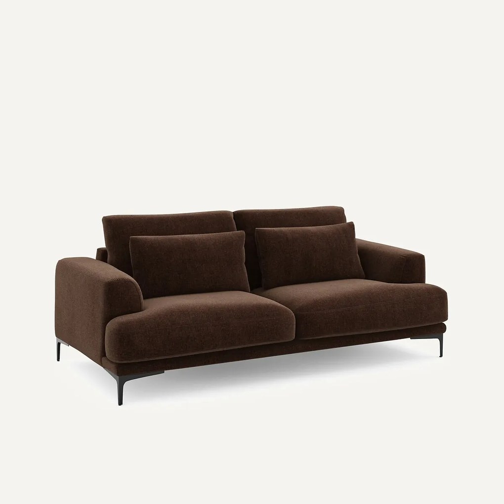 3-zits fluwelen chenille bank, Marsile