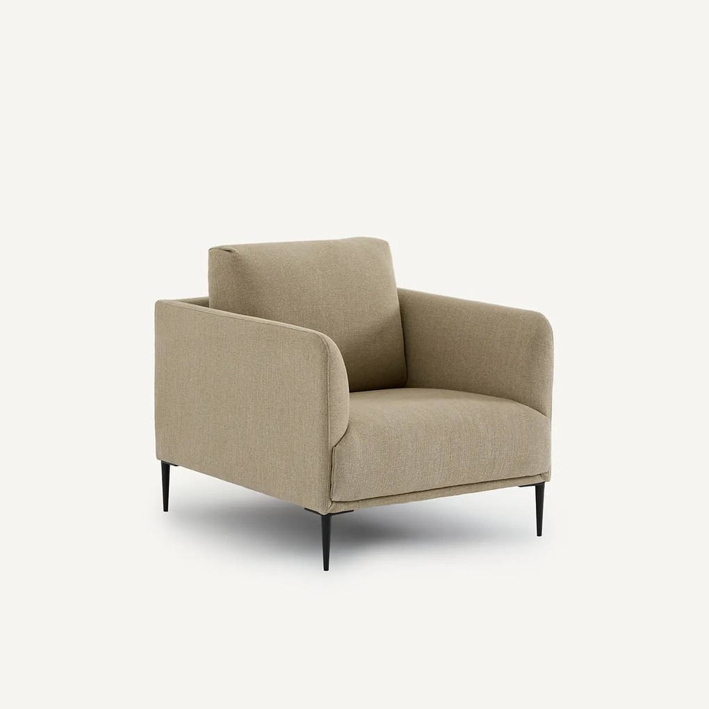 Fauteuil, van gerecycled chenille, OSCAR, ontwerp door Emmanuel Gallina