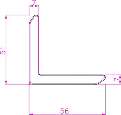 Buitenpanel Afwerkstrip Steengrijs 290CM | Gevel | Tuin