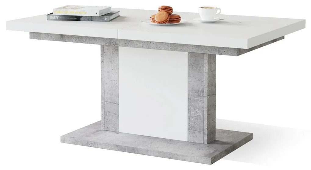 ORION wit / beton, salontafel
