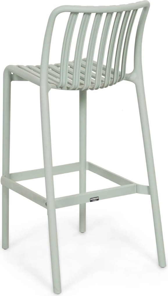 Barstoel Kunststof Groen Domani Furniture Alba  mint