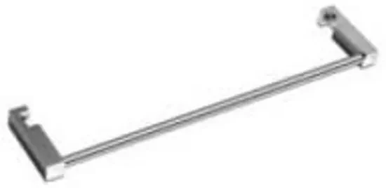 Vasco handdoekbeugel 62cm voor Niva N1L1 verticaal chroom 118321500000099