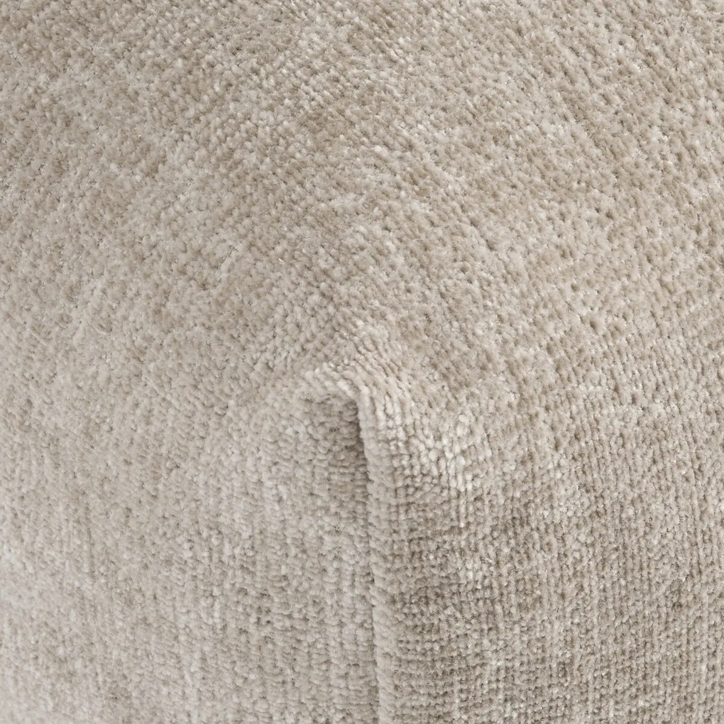 Poef, dik fluweel, L83 cm, Nuria
