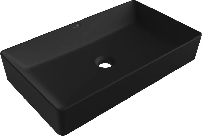 Mexen Nadia opbouw waskom 62 x 35 cm, zwarte mat - 21616085