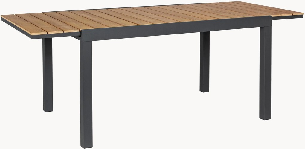 Extendable Garden Table Elias, 140 - 200 X 90 cm