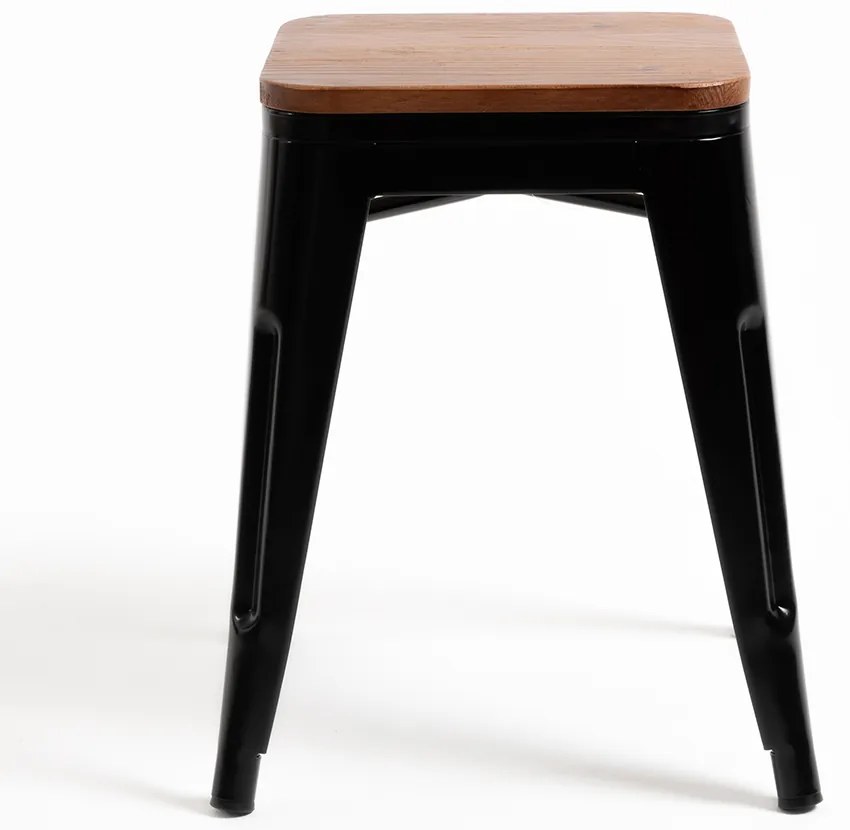 Taburete Torix Pequeńo Madera Natural