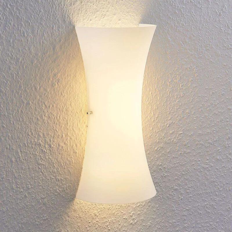 LED wandlamp Meredtih met opaalglas