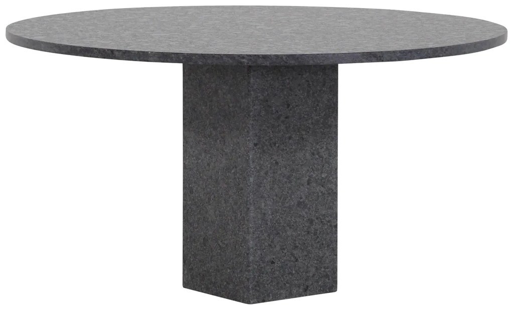 Dining Tuintafel   rond 140 cm Graniet Grijs