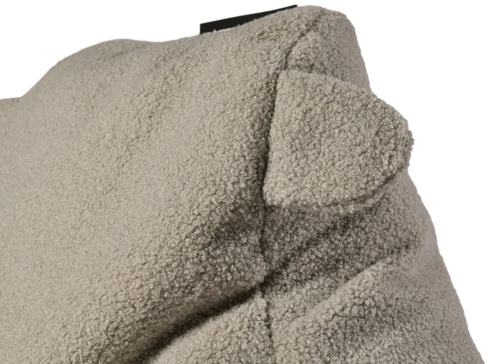 Kinder Zitzak Mini Teddy - Soft Grey
