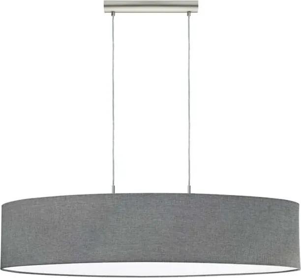 EGLO hanglamp Pasteri - grijs - 100 cm - Leen Bakker