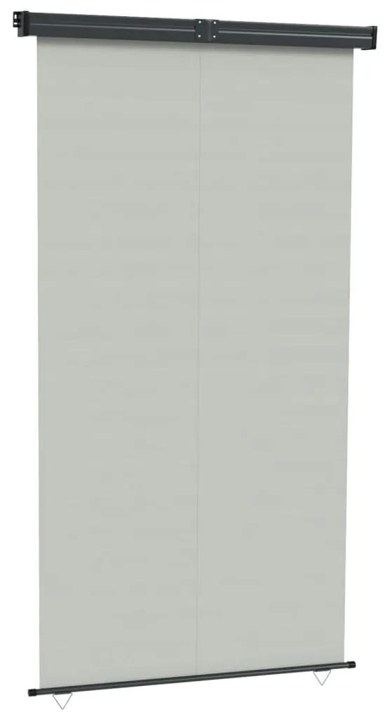 vidaXL Balkonscherm 160x250 cm grijs