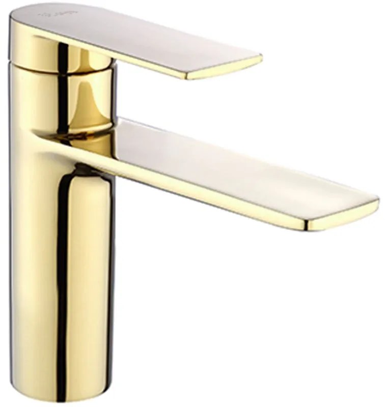 Wastafelkraan Rea Storm Gold Low