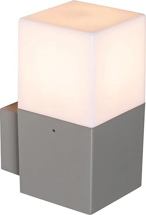Moderne buiten wandlamp grijs IP44 - Denmark