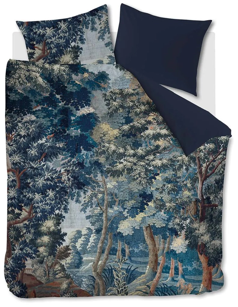 At Home by Beddinghouse From Afar Dekbedovertrek Blue – Bij Swiss Sense