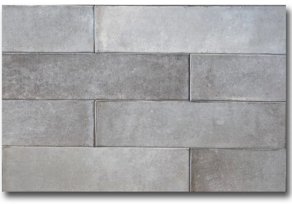 Wandtegel 7,5x30 Cm Cifre Omnia Grey Glans RBT155