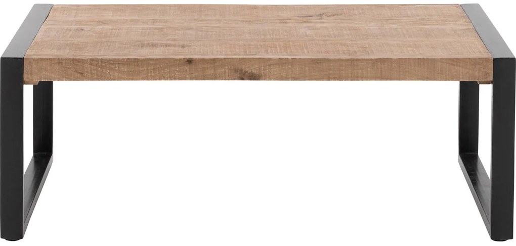 Goossens Basic Salontafel Arcade rechthoekig, hout mango bruin, urban industrieel, 110 x 45 x 60 cm