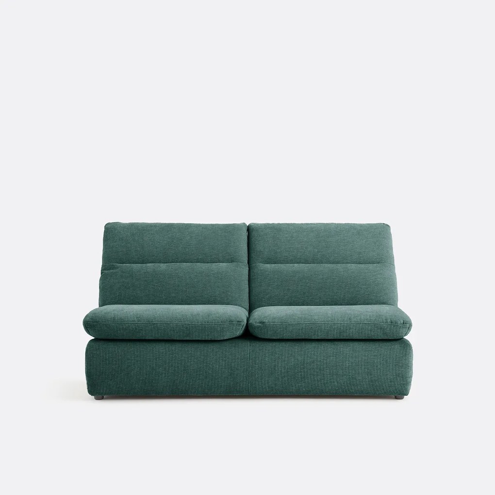 ERABLE 2-zits bank van reliëffluweel