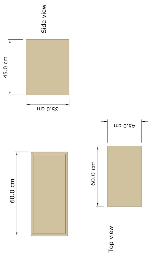 Gliss Design Joa badmeubel 60cm ash grey