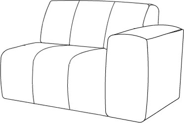 1 Zits Arm Rechts Serenity 3