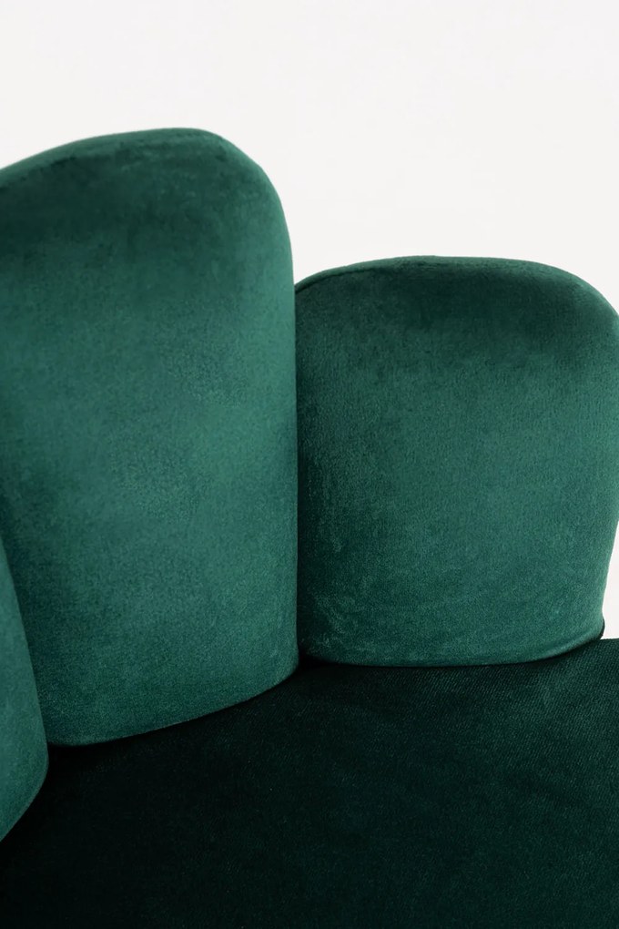 Set 4 Fluwelen Handstoelen