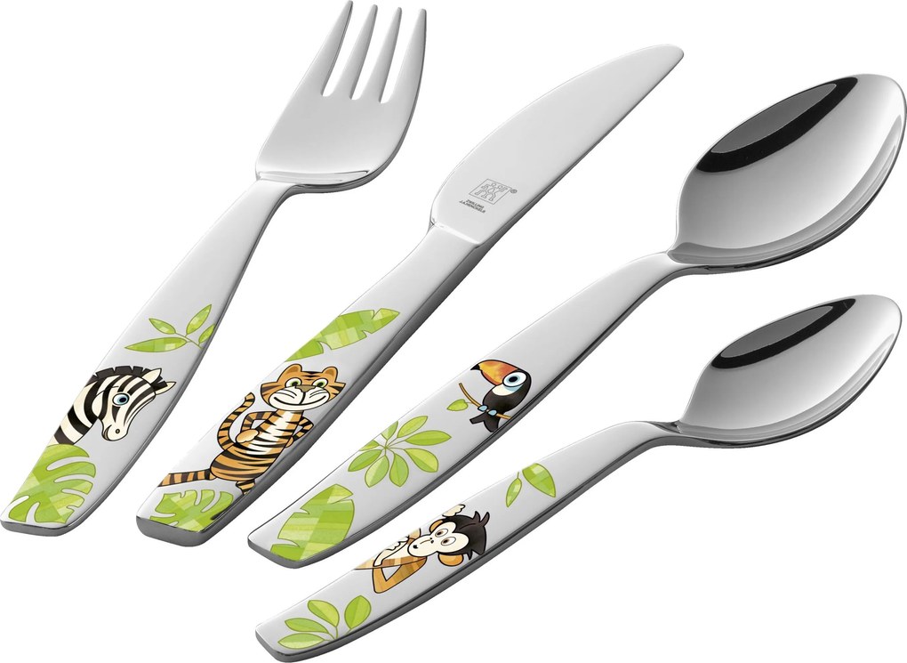 ZWILLING Jungle Kinderbestekset, 4-delig - Jungle - ZWILLING