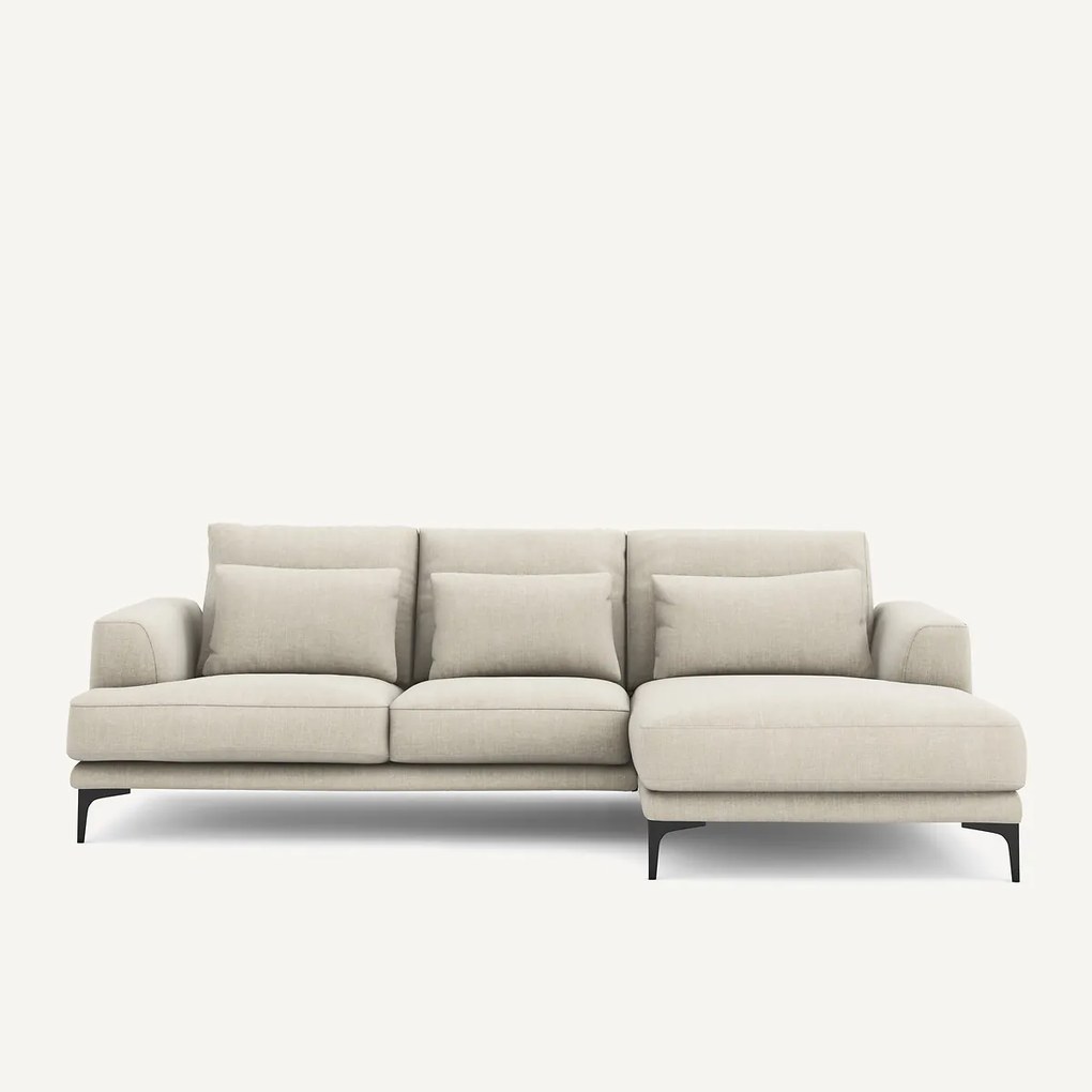 Bank, hoek rechts, katoen/linnen, Marsile