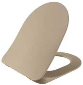 Sanigoods Alpha soft-close toiletzitting mat cappuccino