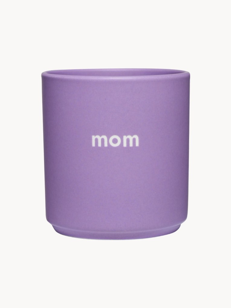 Kopje Favourite Mom met opschrift