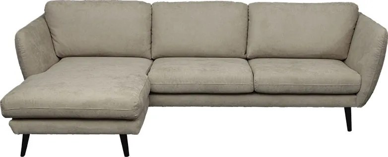 Hoekbank - Madelief - links - stof Soro taupe 23