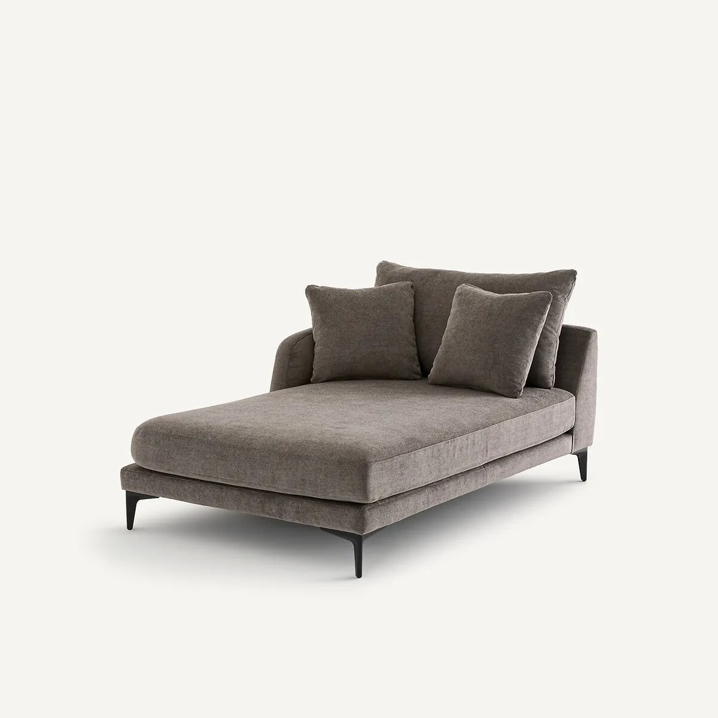 Longchair van polyestermix, MODERNISTE, ontwerp Emmanuel Gallina