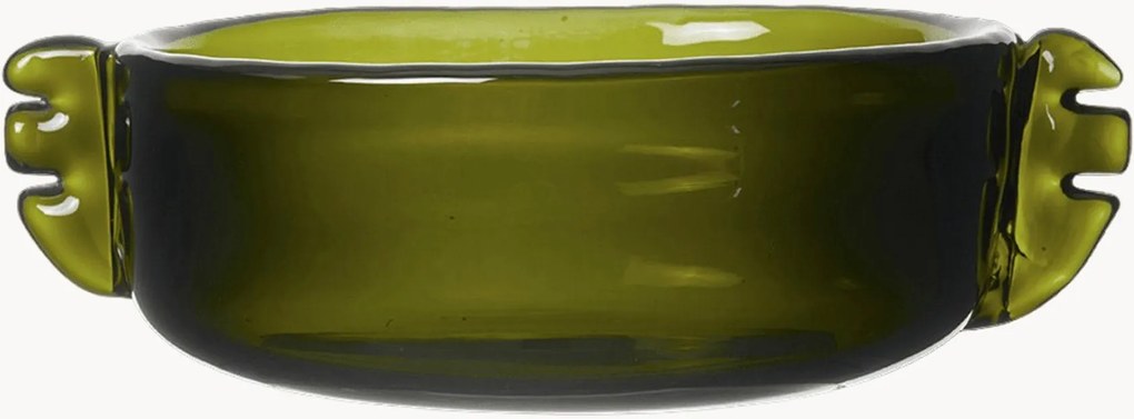 Mondgeblazen decoratieve schaal Alas, B 31 cm