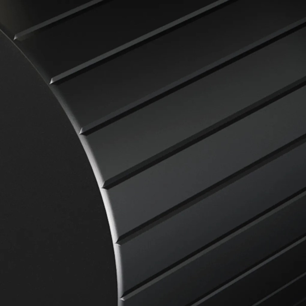 Brauer Stripe inbouwthermostaat met 2 stopkranen zwart mat