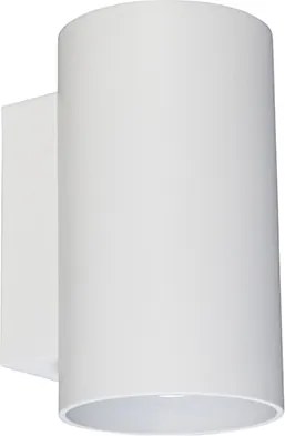 Smart wandlamp rond wit incl. 2 wifi GU10 - Sandy