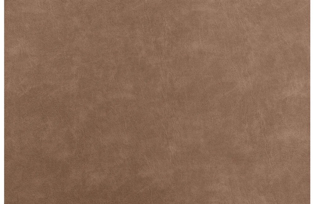 Goossens Key West bruin, micro leer, 2,5-zits, modern design