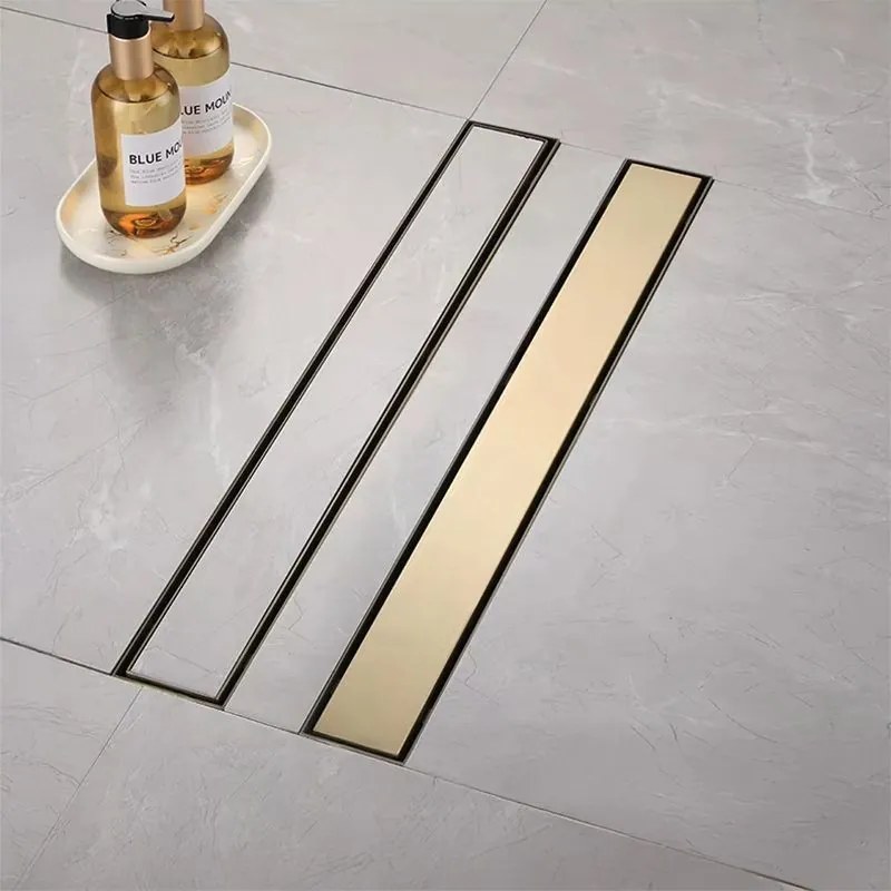 Lineaire afvoer Rea Neox brush gold 60