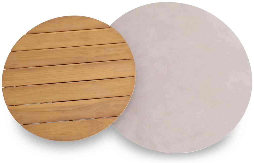 Loungeset tuin 6 personen Aluminium Taupe Santika Furniture Santika