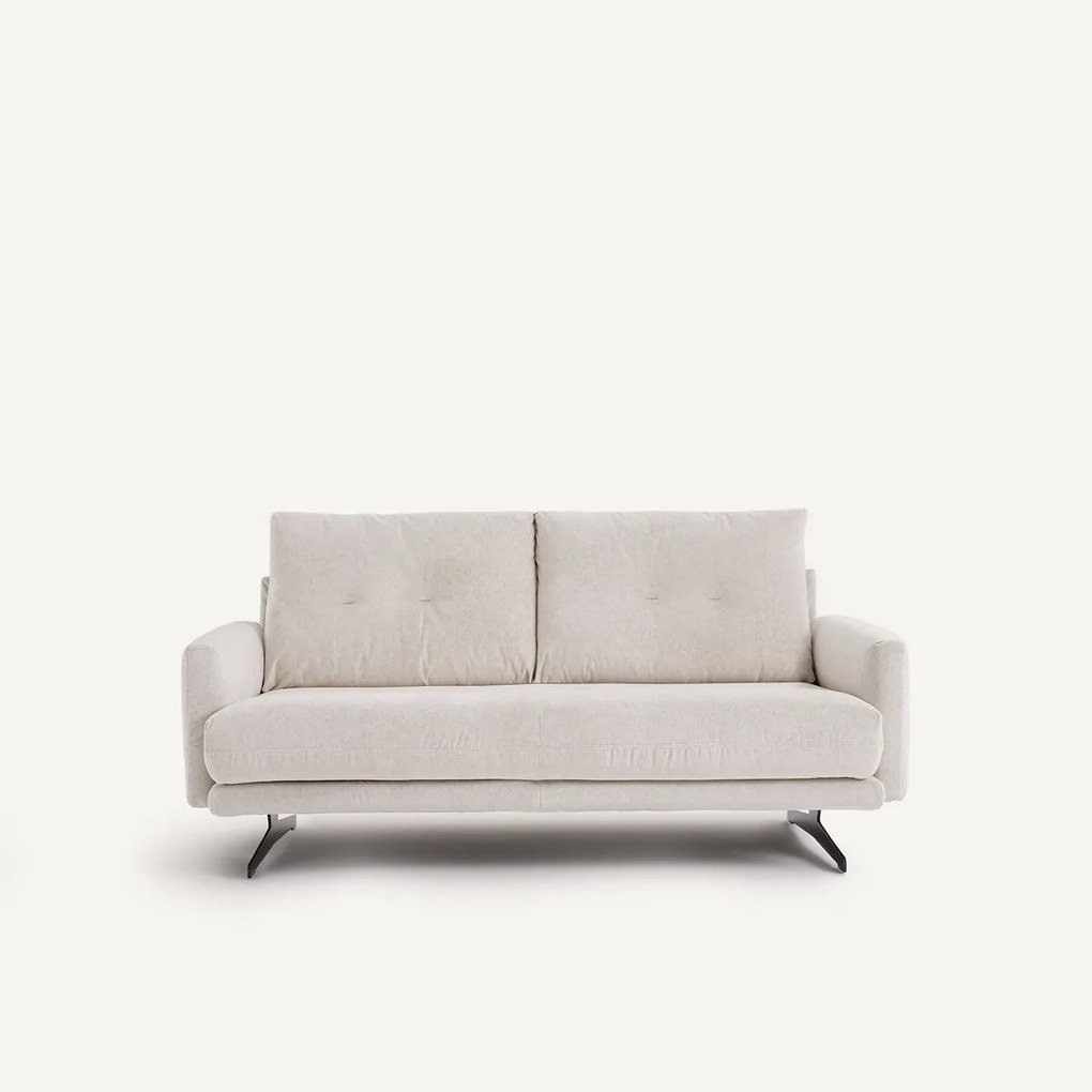 2-zitsbank in linnen fluweel, DELICATO