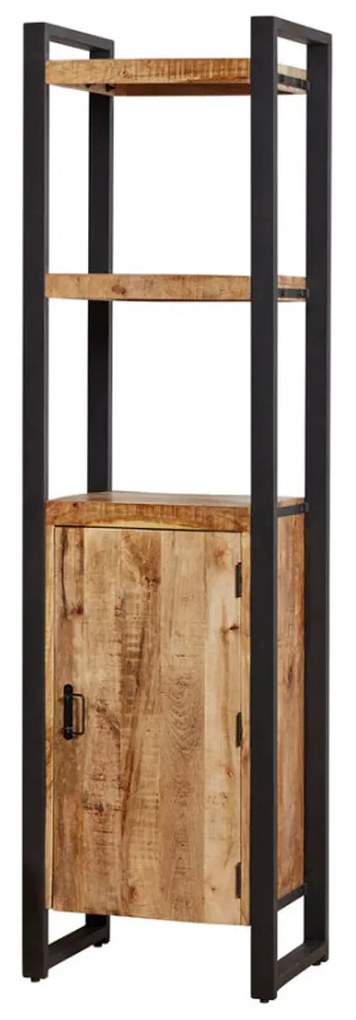 Starfurn Boaz Boekenkast Van Mangohout - 55x45x200cm.