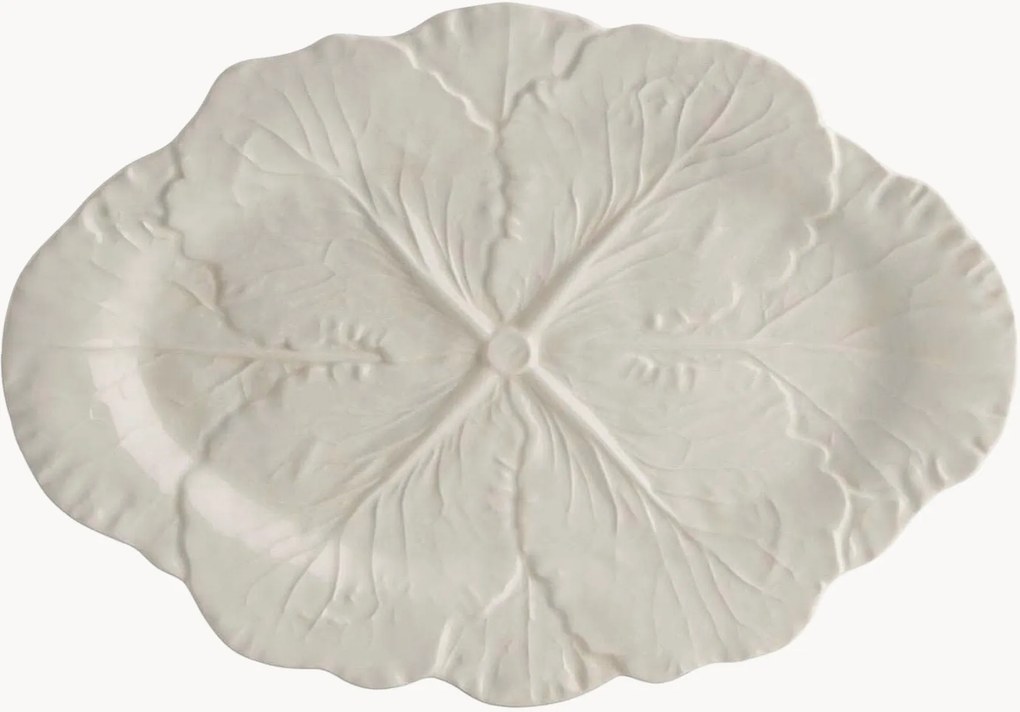 Ovale serveerplateaus Cabbage, 2-delig