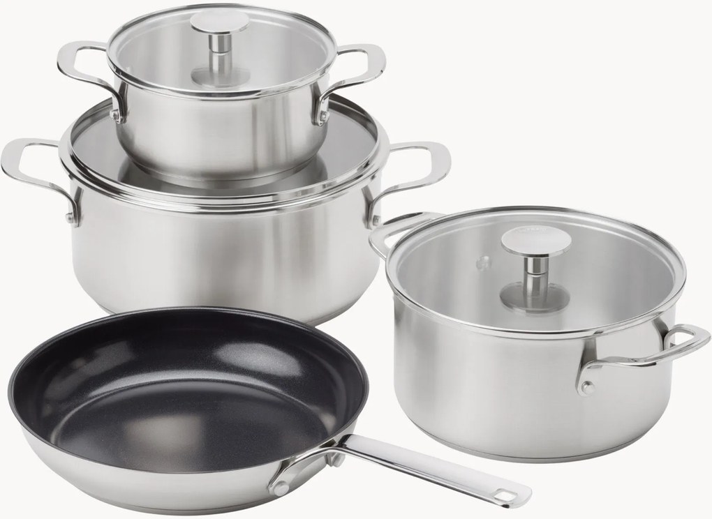 Kookset KitchenAid met antiaanbaklaag, 7-delig